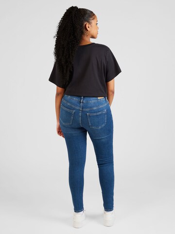 ONLY Carmakoma Skinny Jeans 'SOFIA' in Blauw