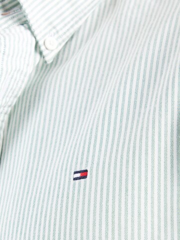 žalia TOMMY HILFIGER Standartinis modelis Marškiniai 'HERITAGE'