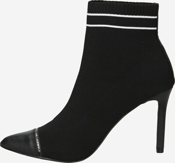 Karl Lagerfeld - Botas pelo tornozelo 'PANDARA' em preto