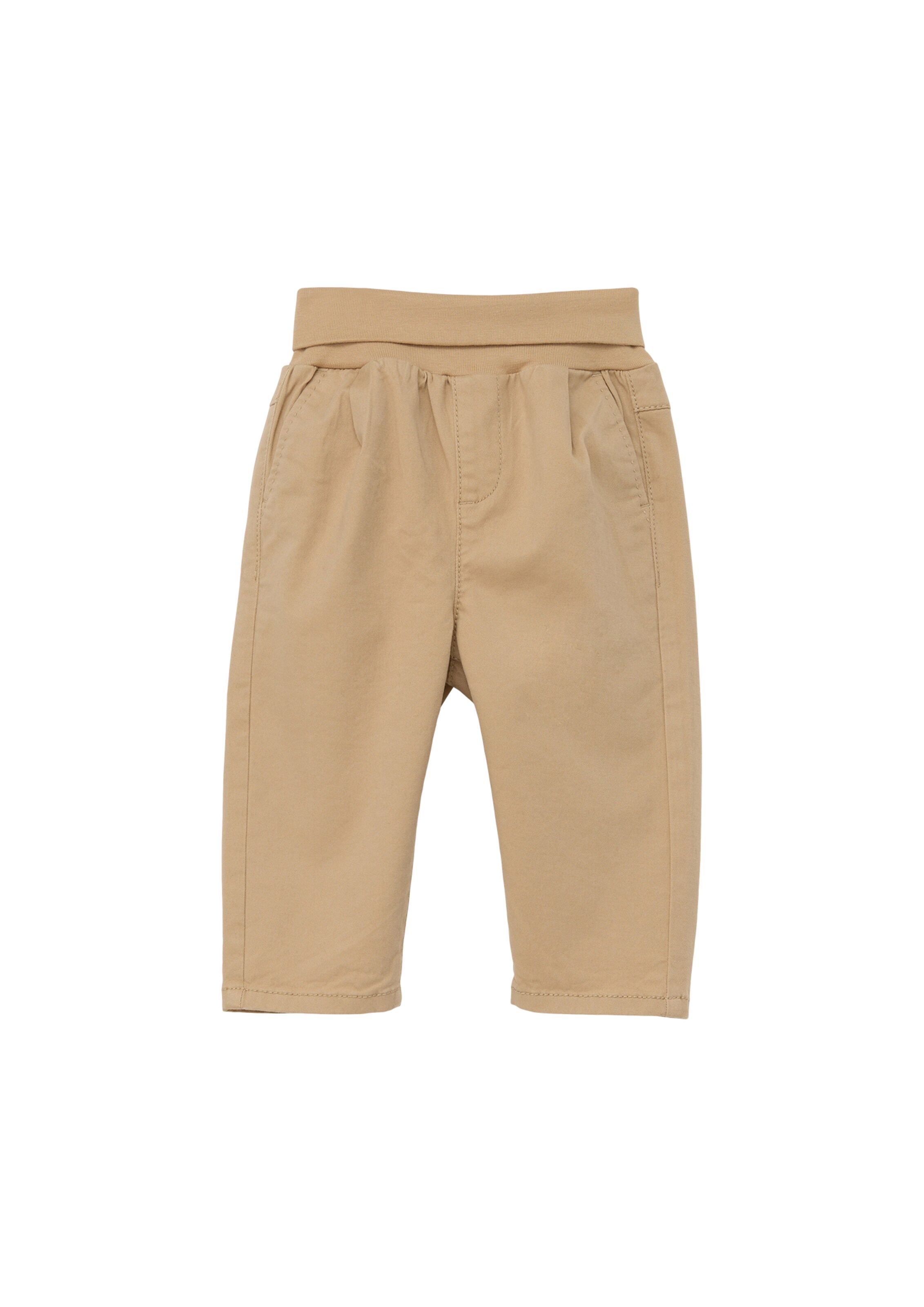 s.Oliver Loosefit Hose in Beige: Vorderseite