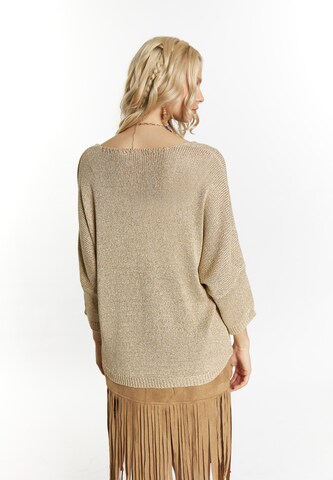 IZIA - Pullover em ouro