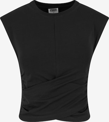 Urban Classics Shirt in Schwarz: Vorderseite