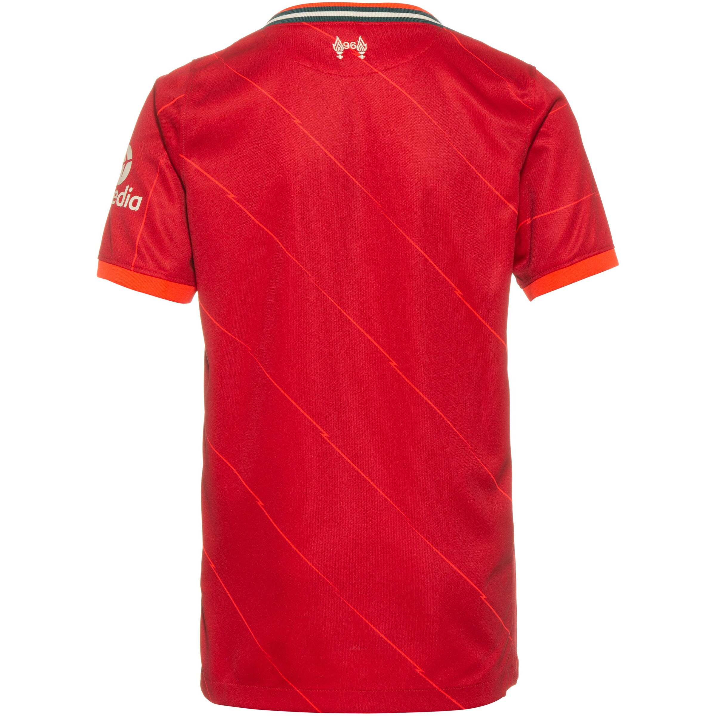 NIKE Performance shirt 'FC Liverpool 2122' in Orange / Red / White