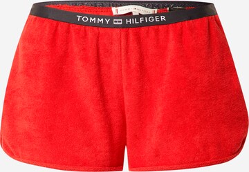 Pantalon de pyjama 'TERRY' Tommy Hilfiger Underwear en rouge : devant