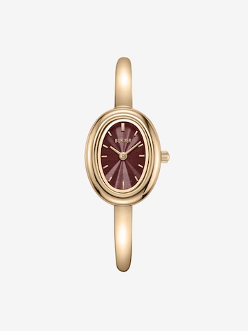 BURKER Watches Analoguhr 'Diana Gold Burgundy' in Rot: Vorderseite