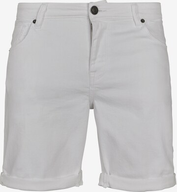 Coupe slim Jean Urban Classics en blanc : devant