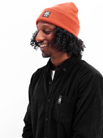 Manufaktur13 Beanie 'Rough' in Brown