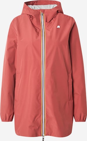 Geacă de primăvară-toamnă de la K-Way pe roșu: față