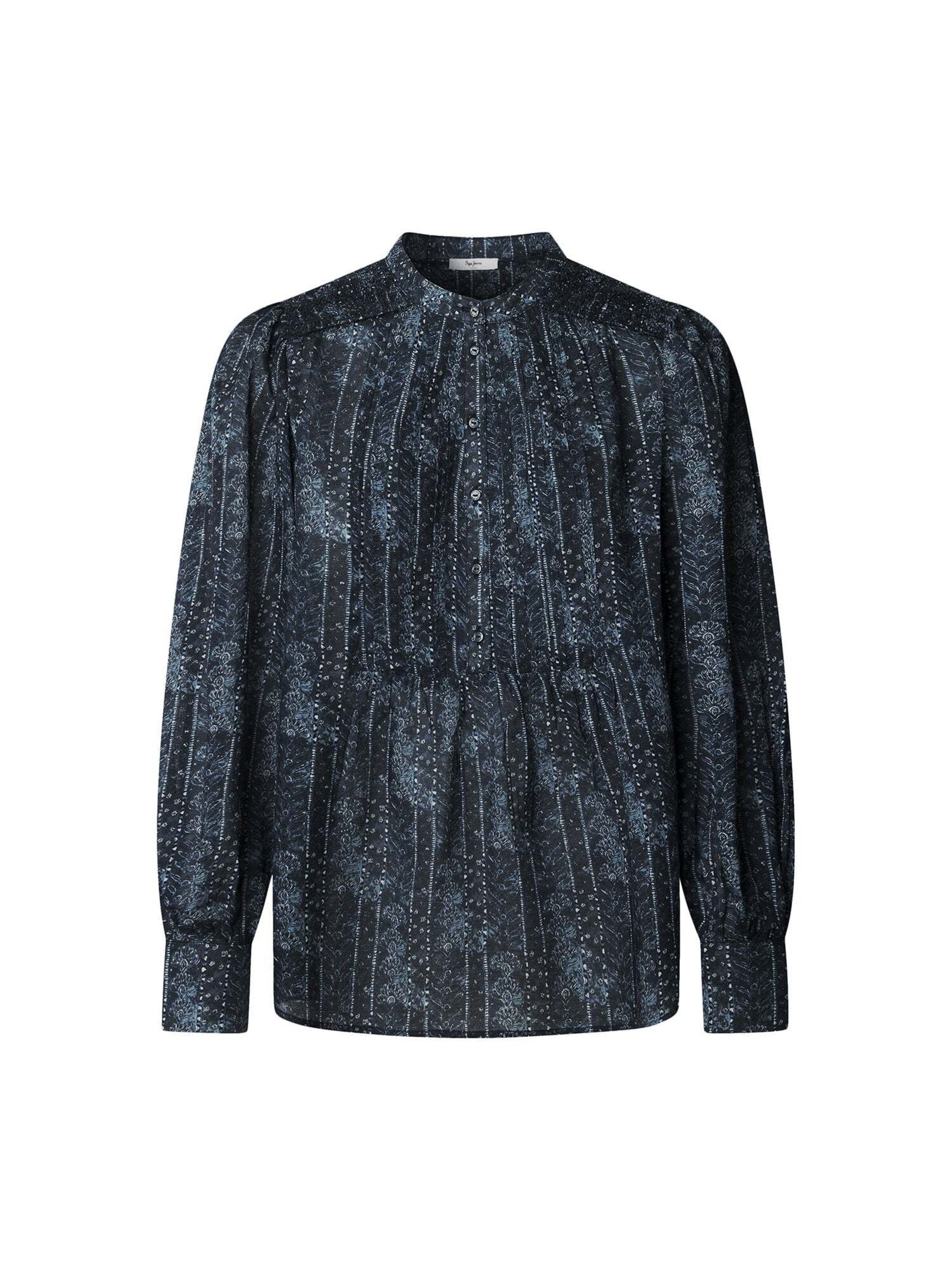 Pepe Jeans Blouse 'Pay' in Blauw: voorkant