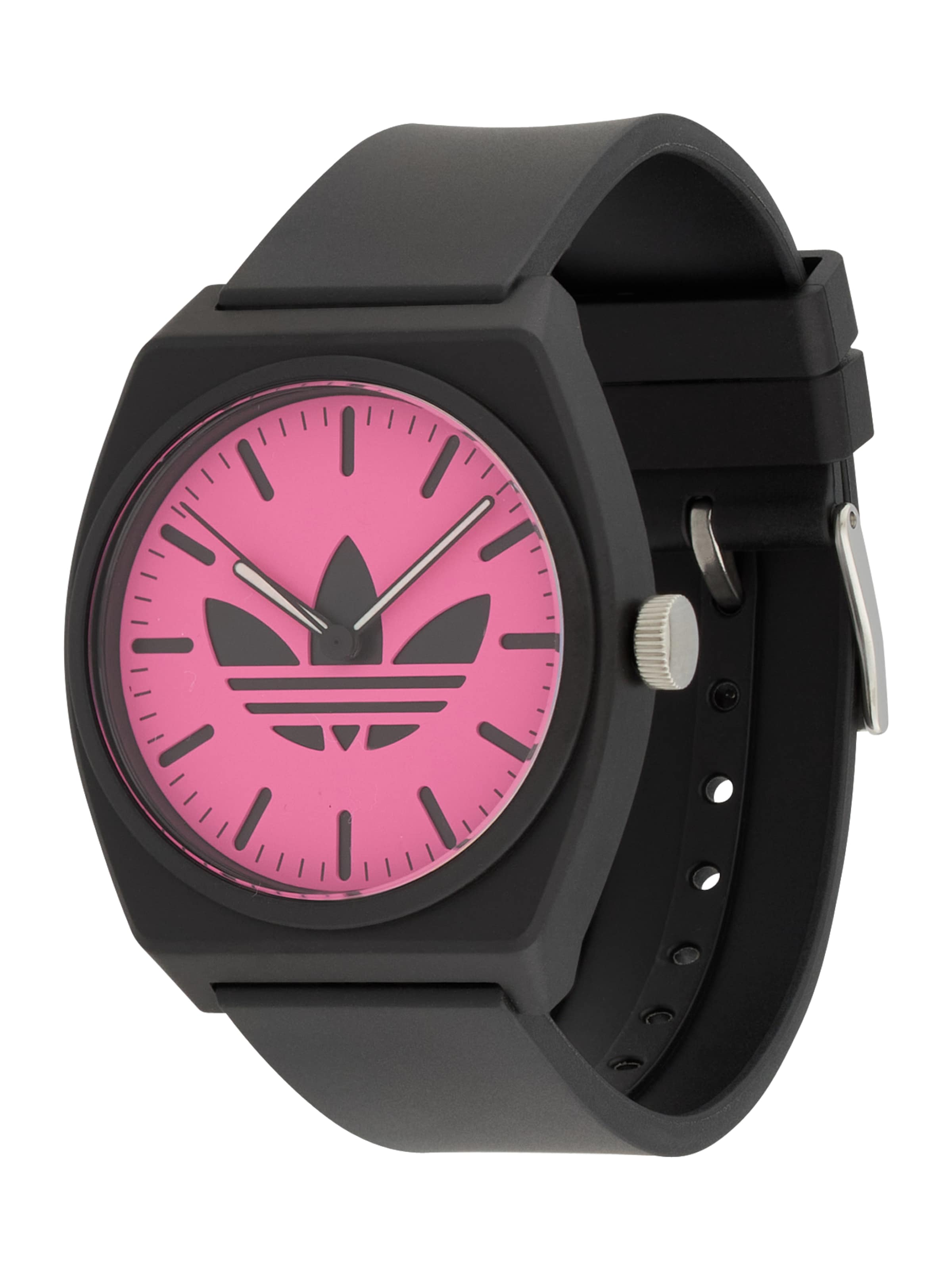 ADIDAS ORIGINALS Αναλογικό ρολόι 'PROJECT TWO' σε μαύρο: μπροστά