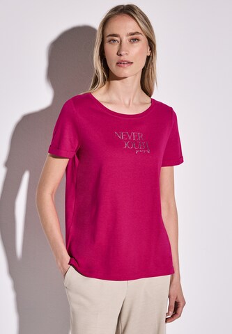 STREET ONE Shirt in Pink: front