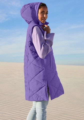 Elbsand Weste in Lila