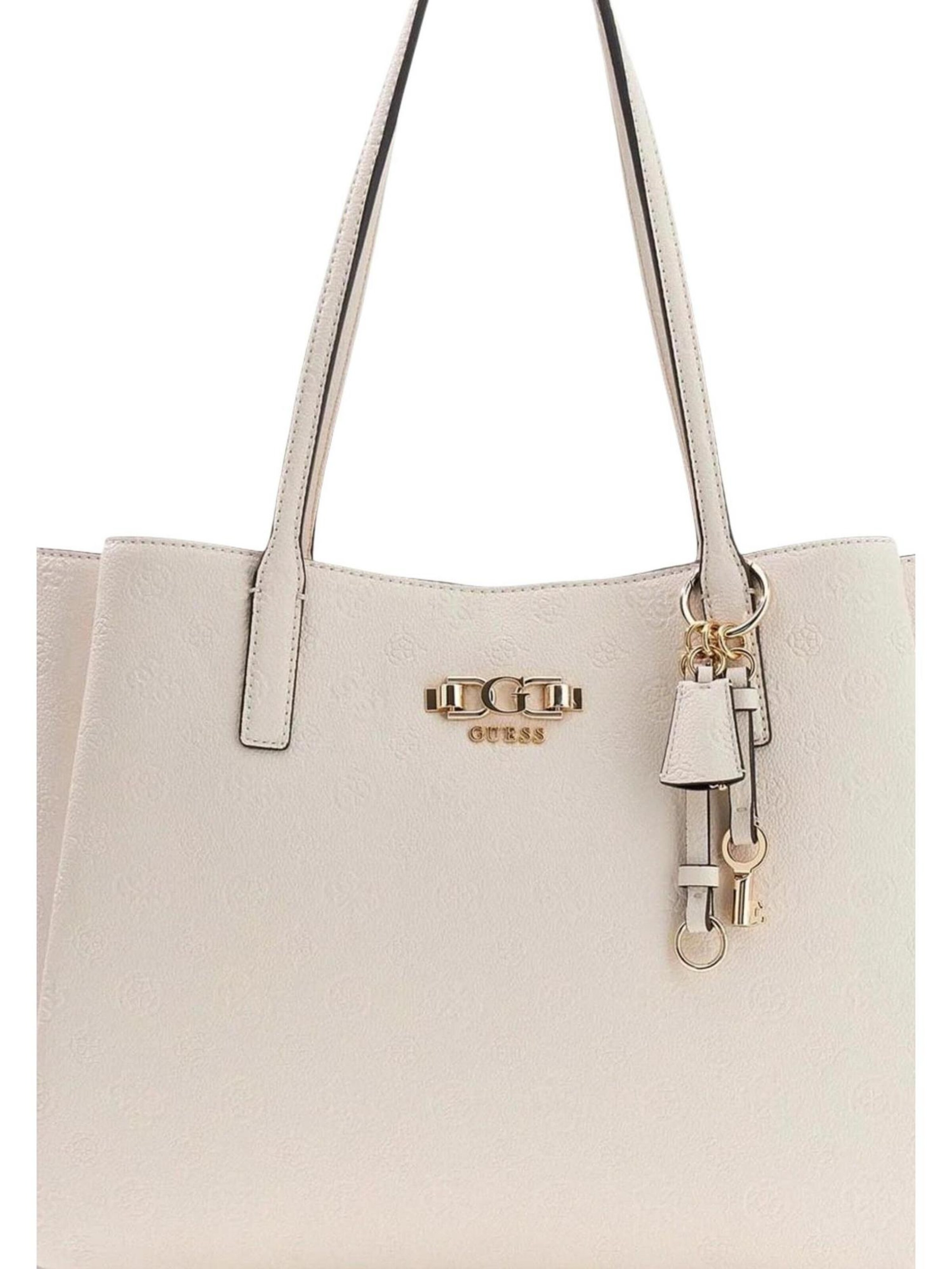 GUESS Shoulder bag 'ANISE' in Beige