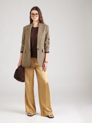 VILA Blouse 'VIFay' in Brown