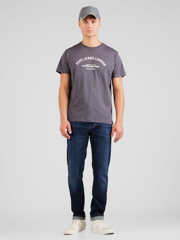 Pepe Jeans T-Shirt 'Waddon' in Grau