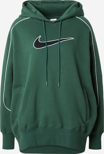Nike Sportswear Sweatshirt in Emerald / Black / White, Item view