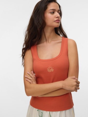 VERO MODA Top 'VMDISA' in Orange: Vorderseite