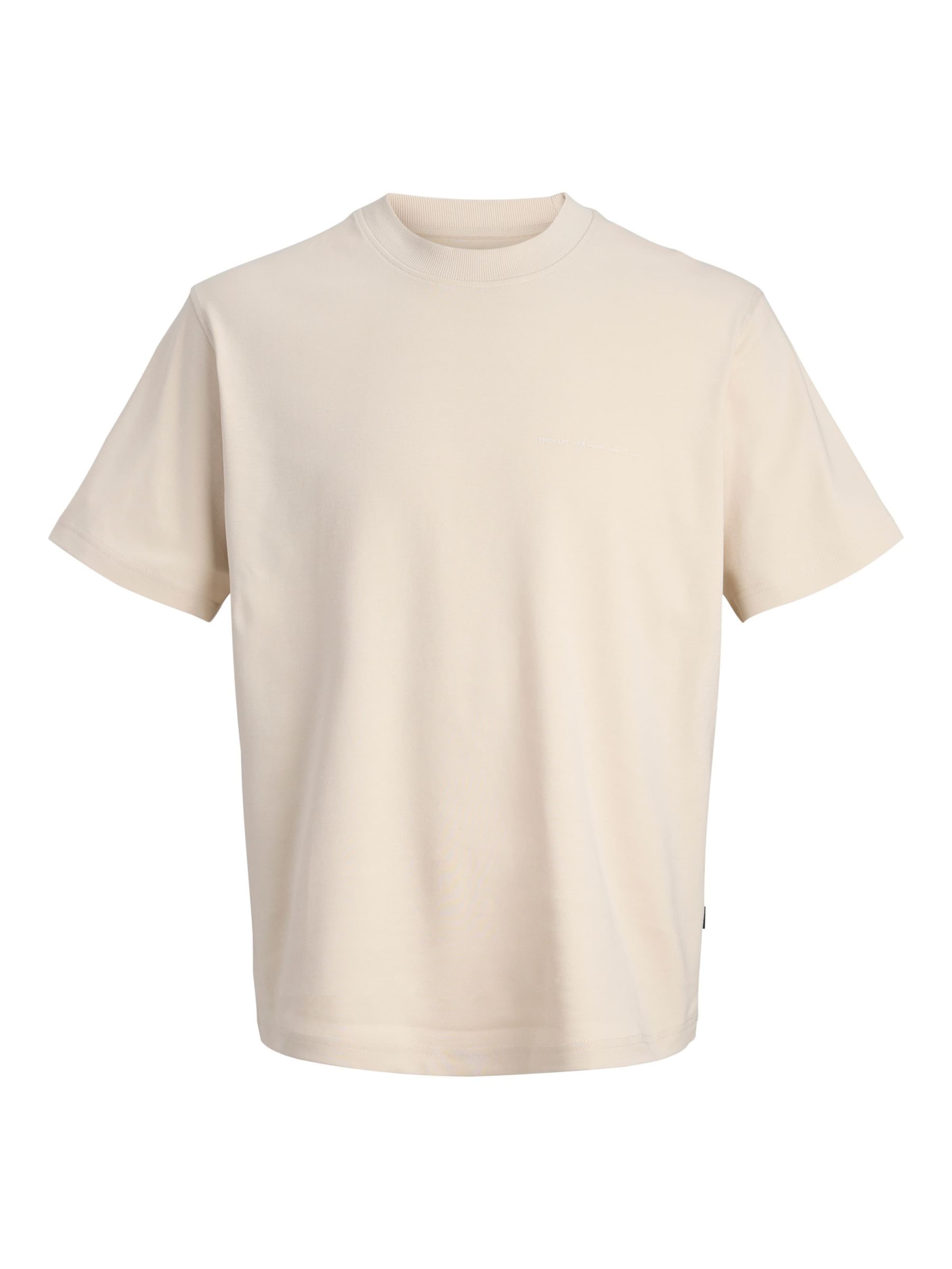 JACK & JONES - Camiseta en beige: frente