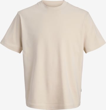 JACK & JONES - Camiseta en beige: frente