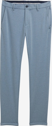 Coupe slim Pantalon chino 'Travis' TOM TAILOR en bleu : devant