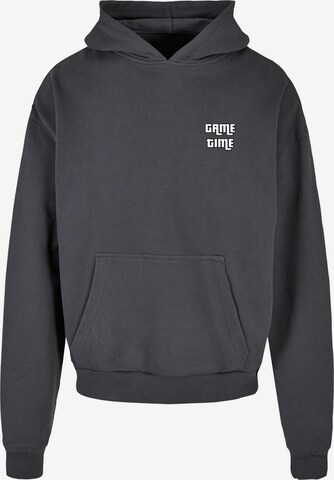 Merchcode Sweatshirt 'Grand Start' in Grey: front