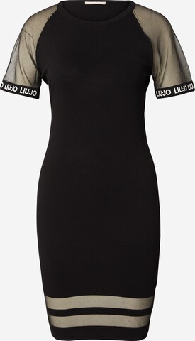 Robe 'ABITO MAGLIA' Liu Jo en noir : devant