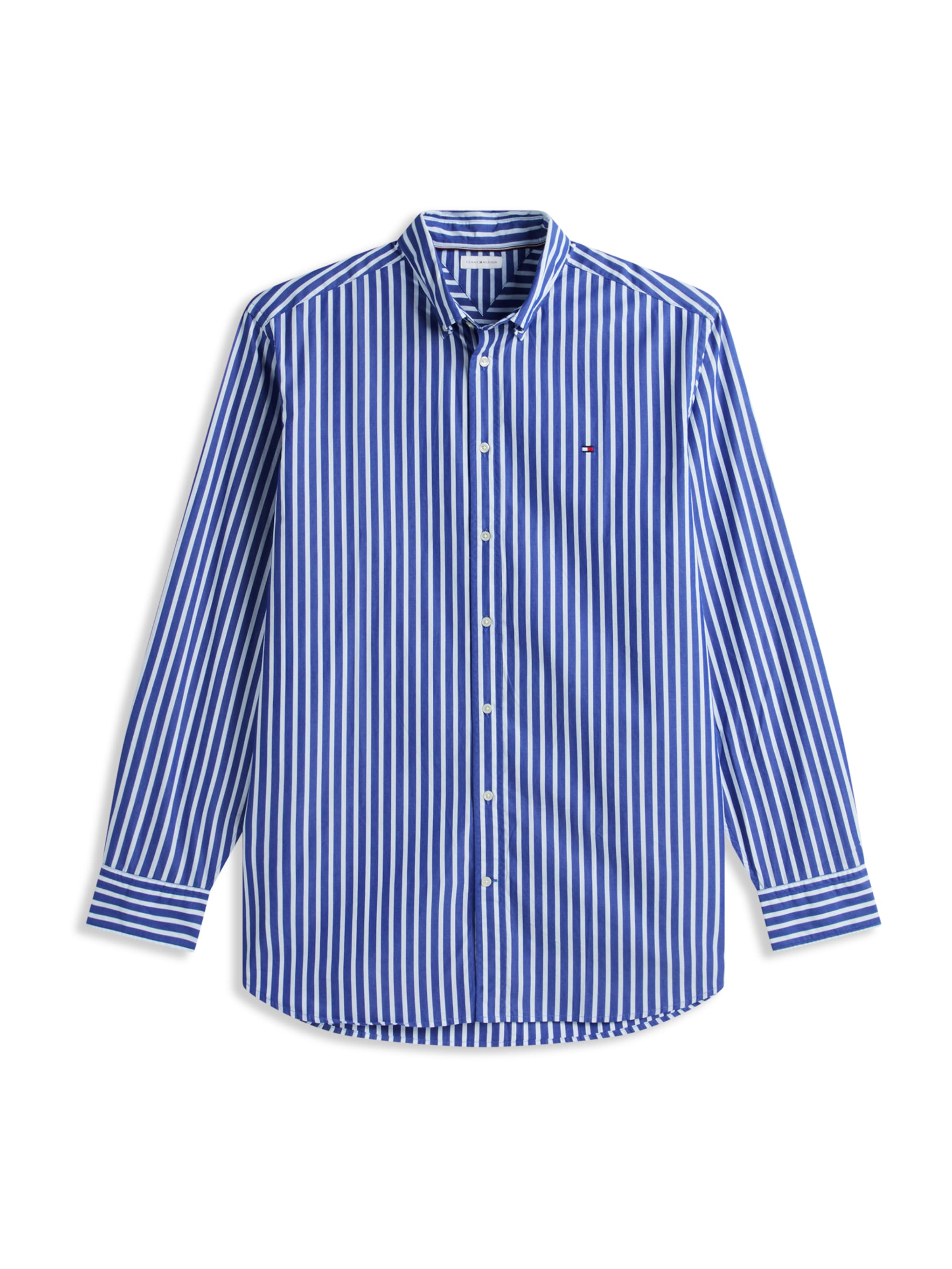 Fit confort Chemise Tommy Hilfiger Big & Tall en bleu : devant