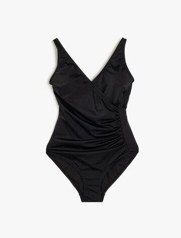 Koton Bralette Swimsuit in Black