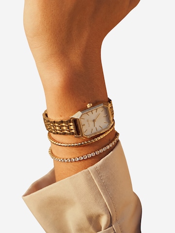 BURKER Watches Analoguhr 'Isabell'‌‌‌‌ in Gold: Vorderseite