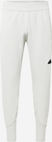 Tapered Pantaloni sport 'Z.N.E. Premium' de la ADIDAS SPORTSWEAR pe gri: față