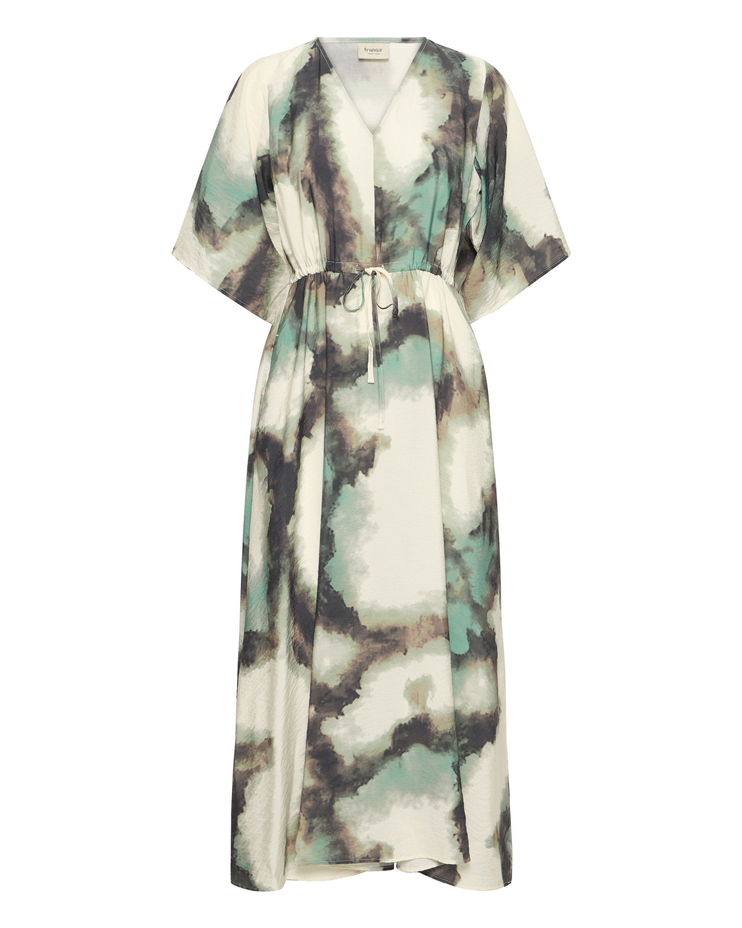 Fransa Kleid in Beige: Vorderseite