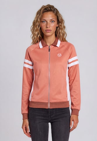 Sergio Tacchini Sweatvest 'Donatello' in Oranje: voorkant