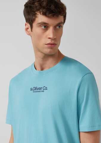 T-Shirt s.Oliver en bleu