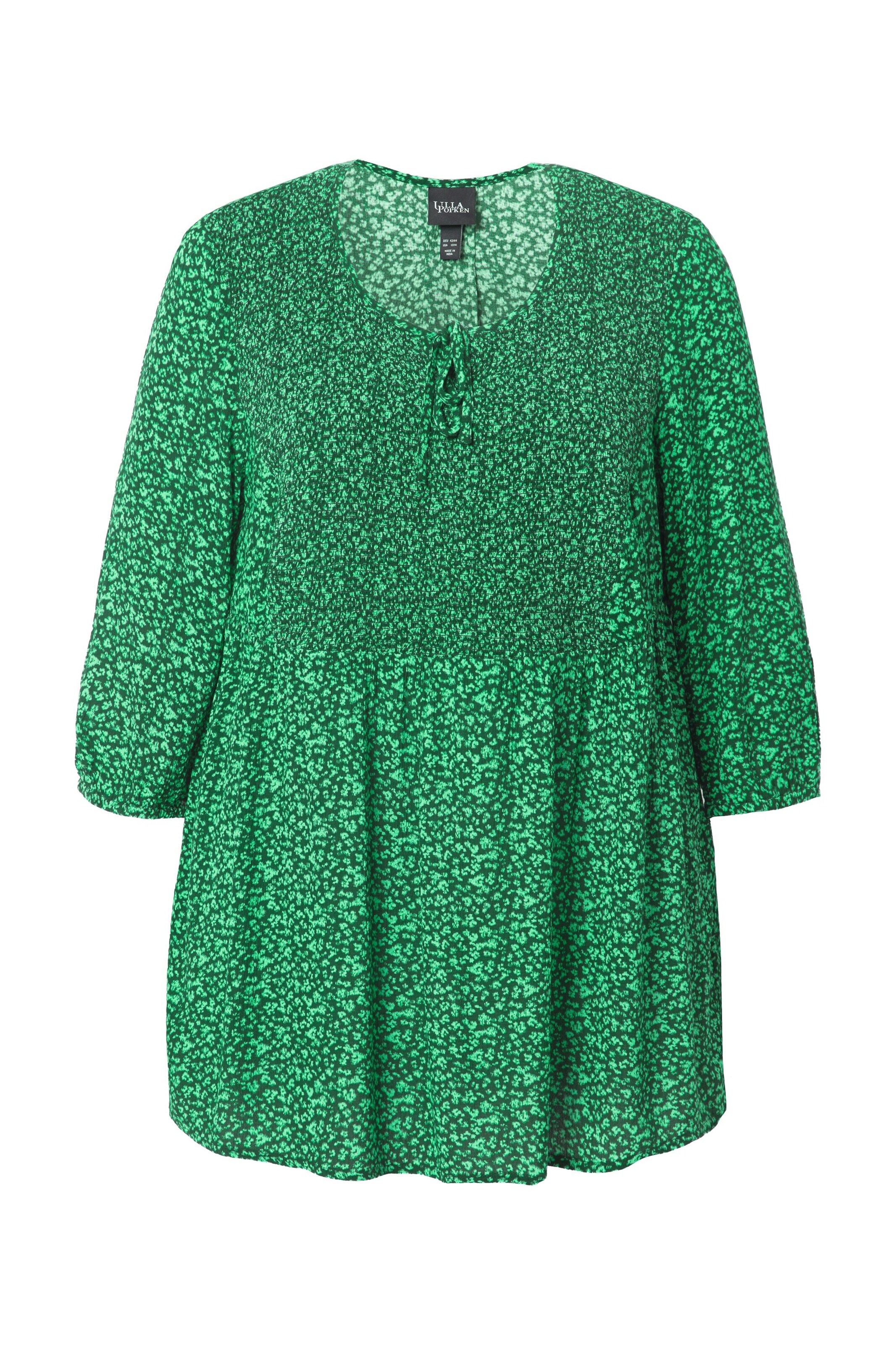 Ulla Popken Blouse in Green: front