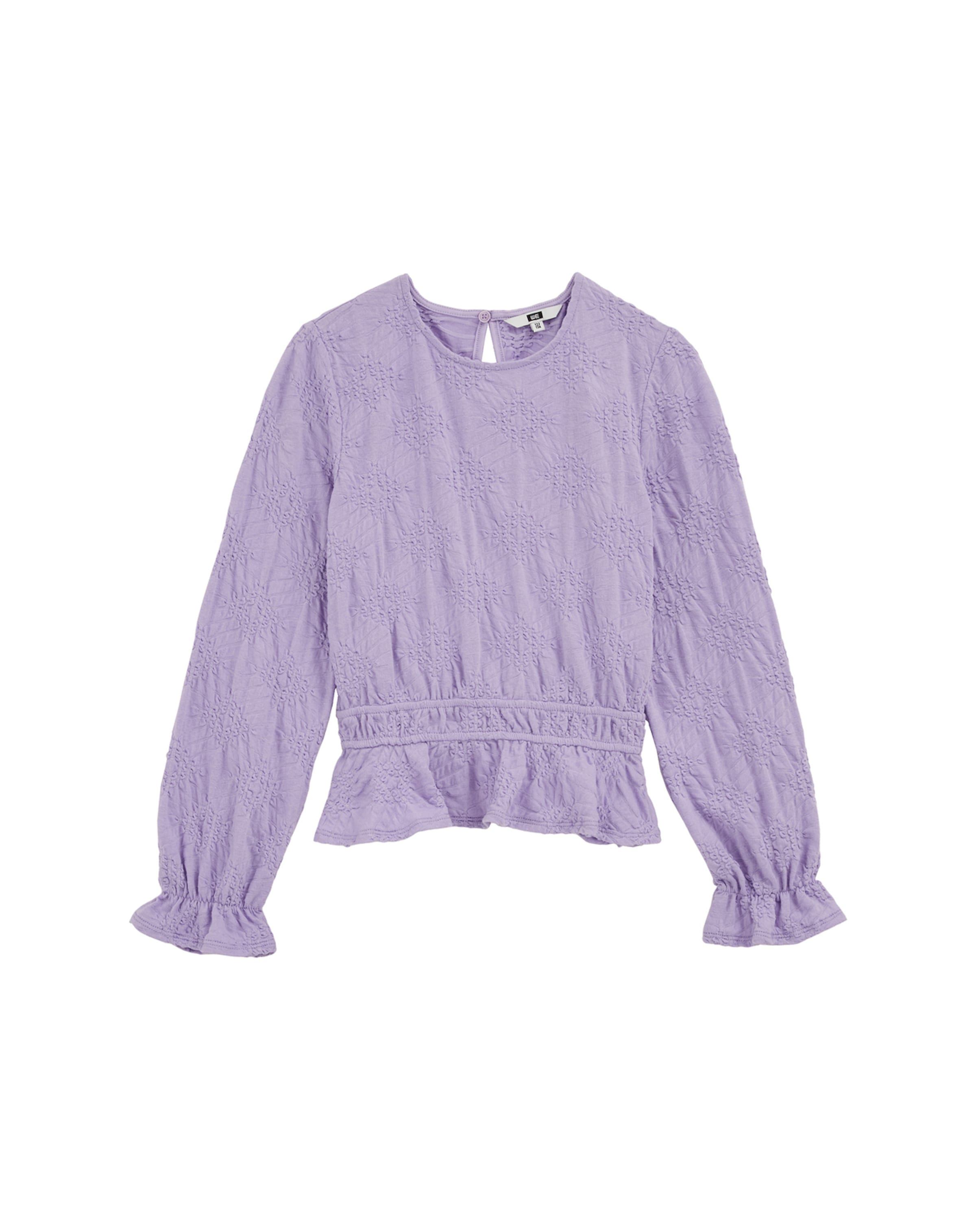 Chemisier WE Fashion en violet : devant