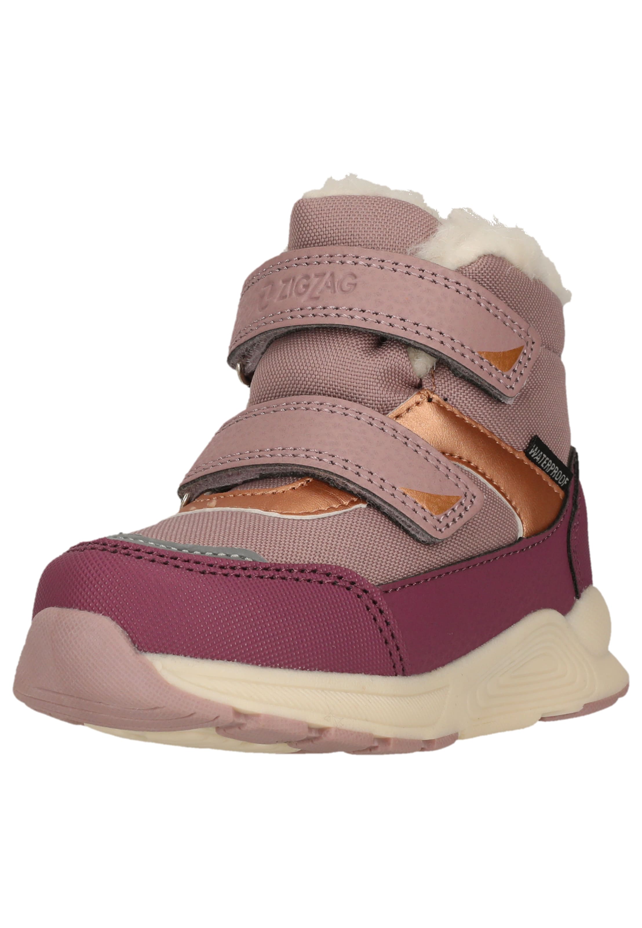 ZigZag Winterstiefel 'Nisa' in Pink: Vorderseite