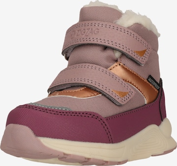 ZigZag Winterstiefel 'Nisa' in Pink: Vorderseite