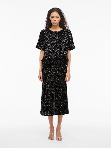 Chemisier 'VIFAITH' VILA en noir