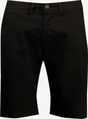 Pantalon chino 'Varty' Deeluxe en noir : devant