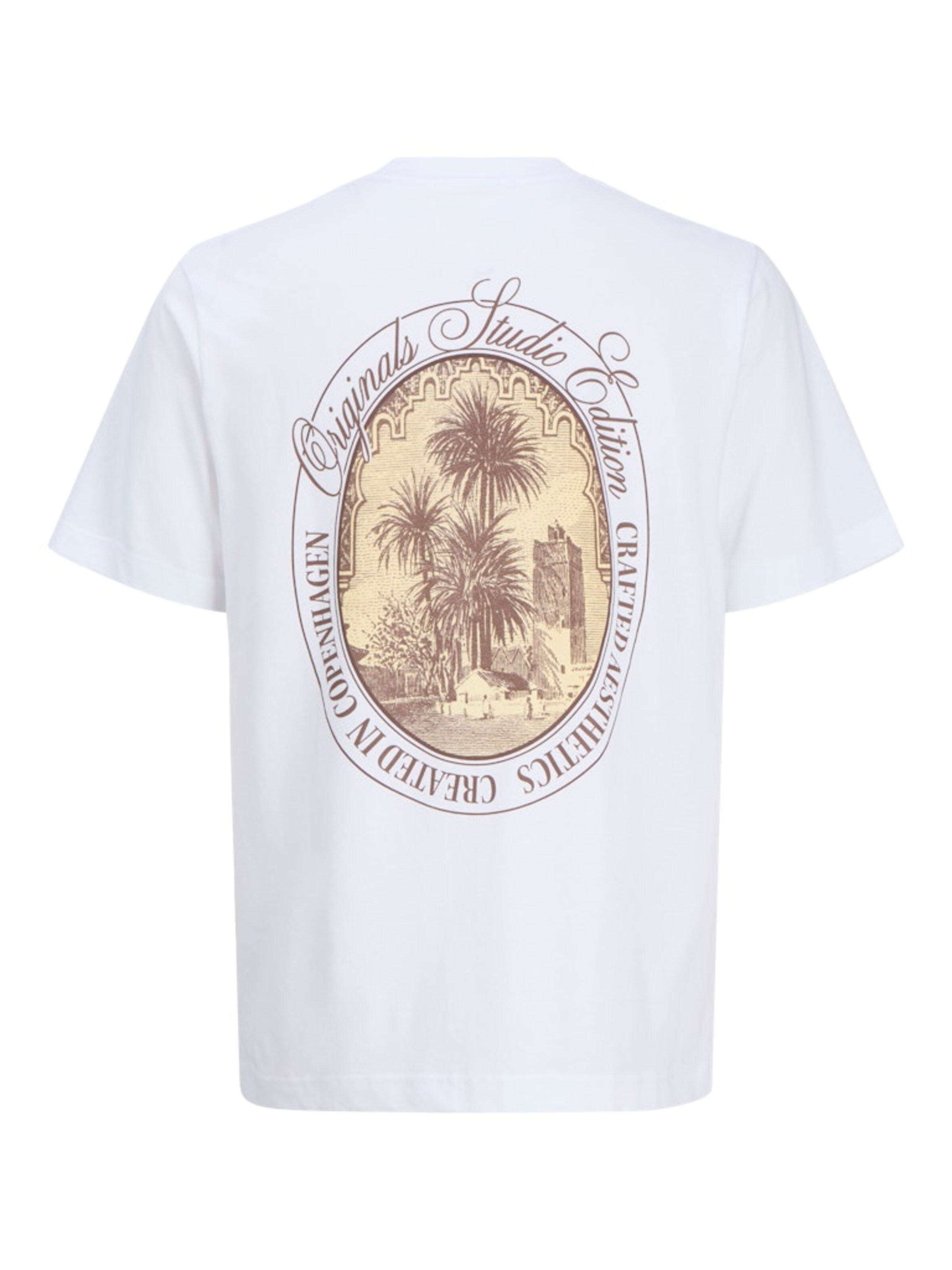 JACK & JONES Tričko 'JORHydra' - Biela