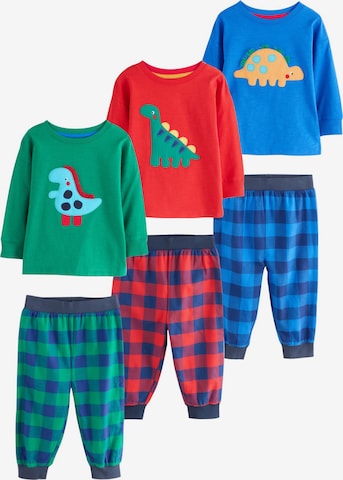 Next Комплект пижама в синьо: отпред