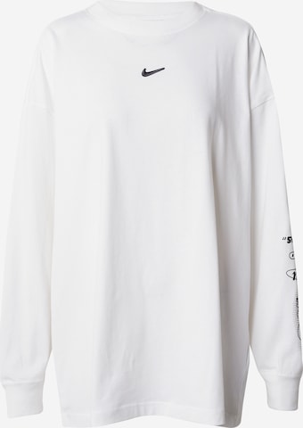 Nike Sportswear Shirt 'SWOOSH' in White: front