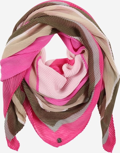 ESPRIT Tuch in braun / fuchsia / rosa, Produktansicht