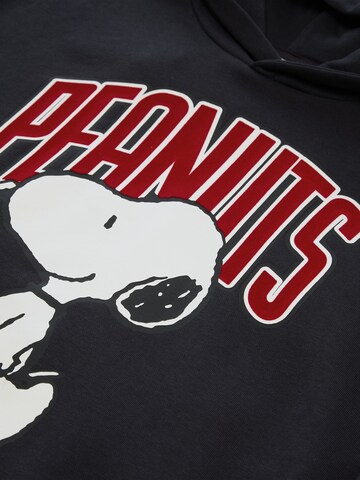 TOM TAILOR - Sweatshirt 'Peanuts' em cinzento