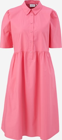 Robe-chemise comma casual identity en rose : devant