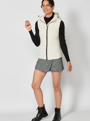 KOROSHI Weste in Weiß