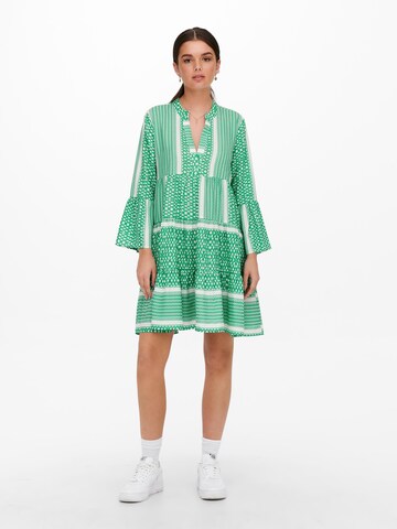 Rochie tip bluză 'ELLA' de la ONLY pe verde