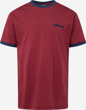 ELLESSE T-shirt 'Meduno' i röd: framsida