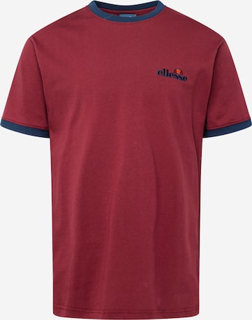 T-Shirt 'Meduno' ELLESSE en rouge : devant