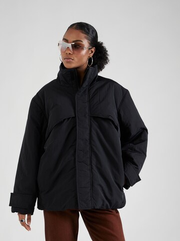 WEEKDAY Winter Jacket 'Windy' in Black: front